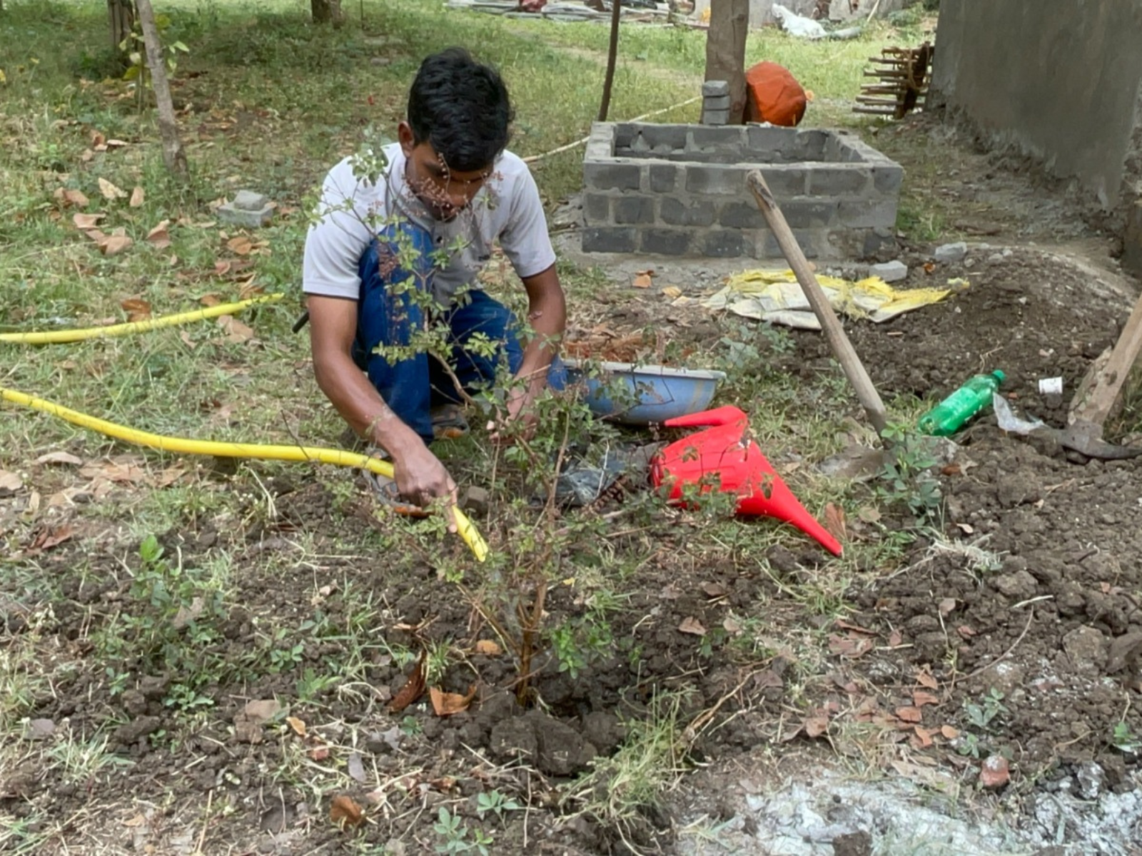 Nurturing a greener tomorrow — DataNutts team participates in a meaningful tree plantation drive.